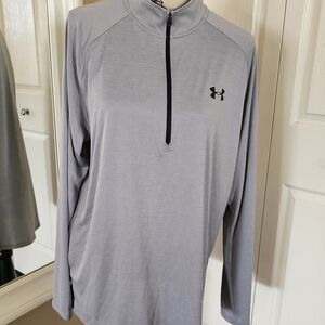 Under Armour Gray Quarter-Zip Pullover